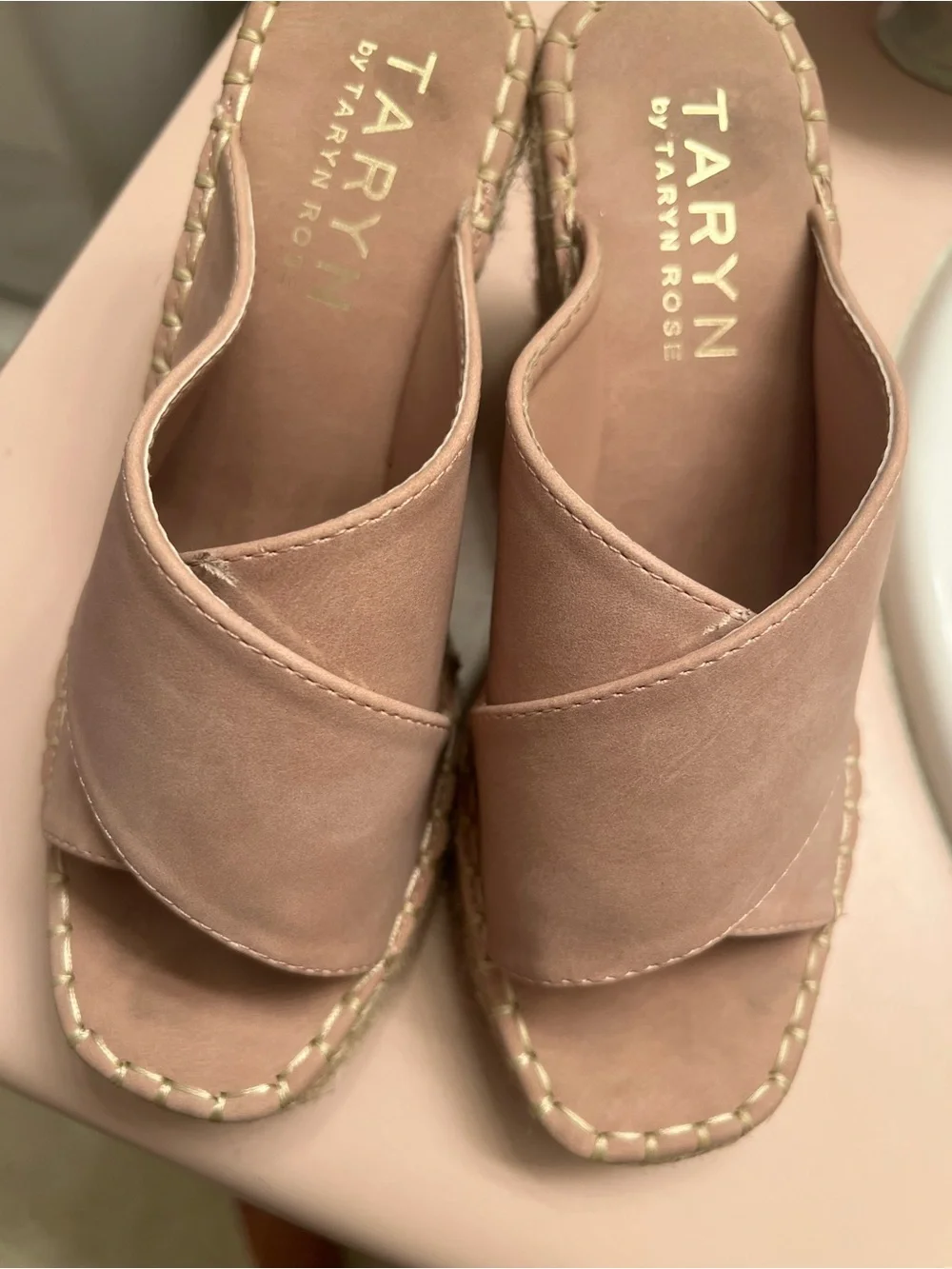 Taryn Rose blush pink